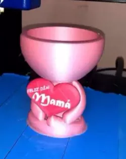 Flower pot // planter // Flower pot gift Happy day Dad, Mom, Love