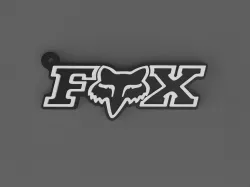 Fox Keychain