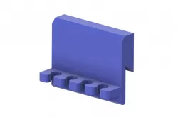 French Cleat socket wrench holder
