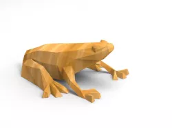 Frog Low Poly