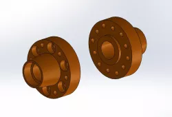 Front hub ARX 540/X-RIDER/REELY DIRT BIKE