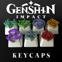 Genshin Impact Keycaps