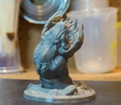 Giant Worm - DnD Monsters - 3D printable 3D print model