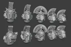 Greek Helmets - Veteran/Command Version