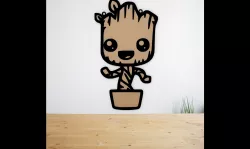 Groot Decorative hanging pot