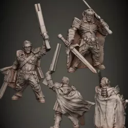 Groovy Chainsaw Knight VS Evil One [Support Free & 1 support]