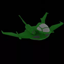 Gundam Zeon Dopp Attack Fighter