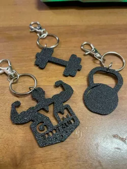 GYM KEY CHAIN