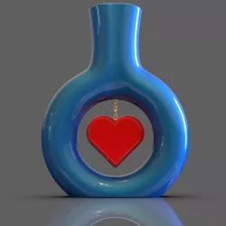 Hanging heart