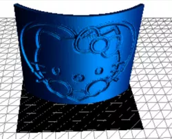 Hello Kitty - Paint this tile your self