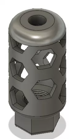 hex muzzle device