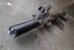 Hexagon AK supressor for AIRSOFT