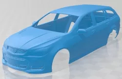 Holden Commodore VF Sportwagon SS V Redline 2015 Printable Body Car