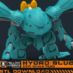 Hydro Blue Mecha Suit