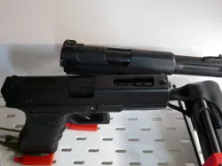 Ikea Skadis airsoft glock18C holder
