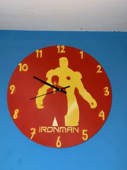 Iron Man Clock