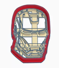 Iron man cookie cutter