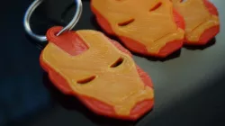 Iron Man Helmet Keychain