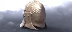 Iron mask helmet