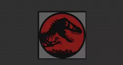 JURASSIC PARK JURASSIC PARK emblem logo
