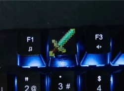 Keycap - Minecraft