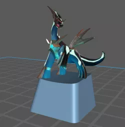 Keycap Pokemon Dialga