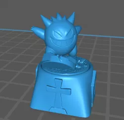 Keycap Pokemon gengar graveyard