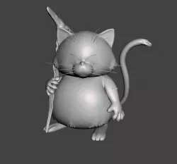Korin (Dragon Ball) 3D Model