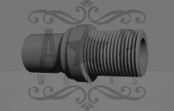 KWA Airsoft Mac10 Threaded barrel