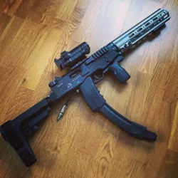 KWA MP9 buffer tube adapter