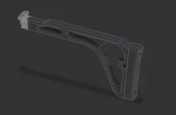 KWA MP9 SIG Stock Adapter