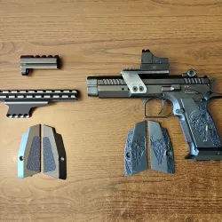 KWC CZ75 Competition / Tactical custom light weight set.