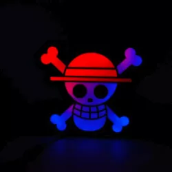 luffy one piece led lamp