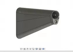 M16 style stock AR15 rifle length