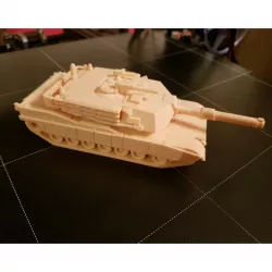M1A1 abrams scale model