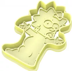 maggie simpsons cookie cutter