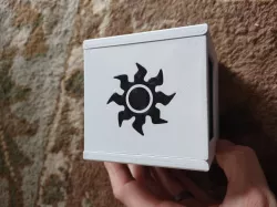 Magic The Gathering Commander Deck Box Lid - Plains