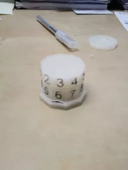 Magnetic life counter