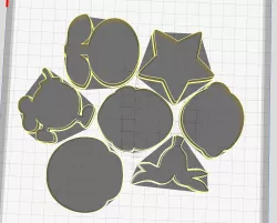 Mario Cookie Cutters