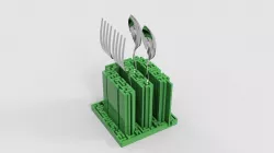 Maze Design ! Tableware Stand