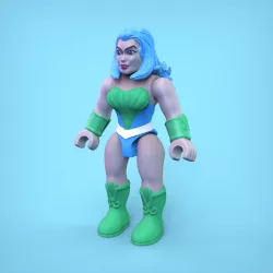 Mermista Mega Contrux scale