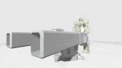 MHW05C- Mecha Anti-spacecraft PPC turret
