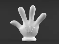Mickey hand Give 4