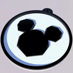 Mickey Mouse Keychain