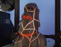 Moai Lava Lamp Magma