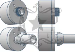 MP5SD muzzle device adapter