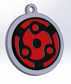 NARUTO KEYCHAIN Mangekyou Sharingan Madara Eternal
