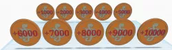 One Piece Berry Coins for One Piece Card Game
