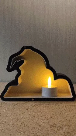 Oogie Boogie tealight