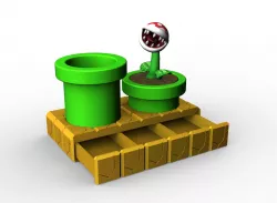 Organizer Flower from Mario